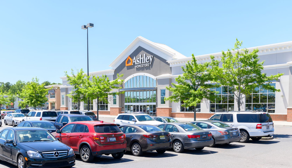 The Shoppes at Centre Pointe is anchored by Ashley Furniture, Staples and Dollar Tree. (Photo/Provided)