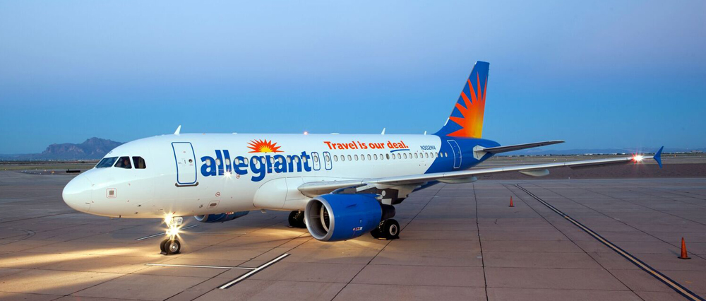 Allegiant will bring new service to Charleston International Airport in April. (Photo/Allegiant)