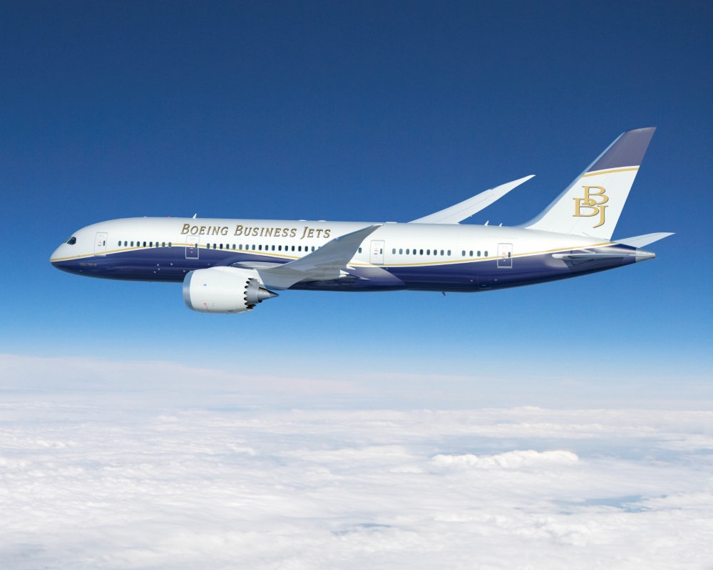 Boeing says the composite construction of the 787s results in a fuel efficiency that make them attractive to buyers who make long flights. (Photo/Boeing)