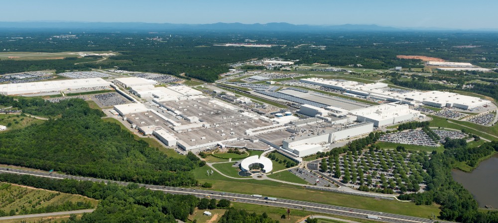 BMW's Plant Spartanburg has extended its shutdown to April 30 and has donated thousands of masks to Upstate health care providers. (Photo/File)
