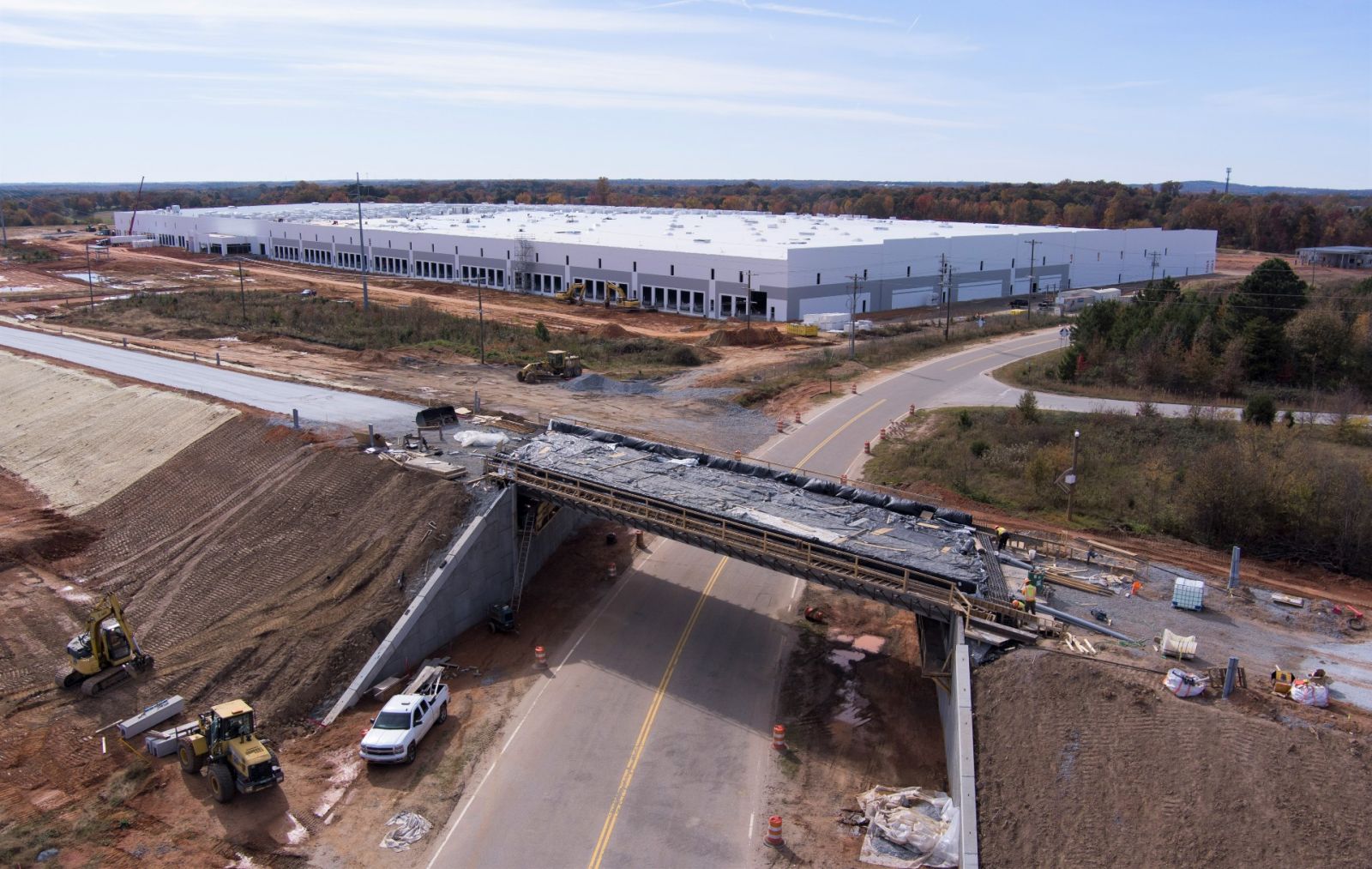 The expansion, slated for a 2022 completion date, includes the construction of two private bridges, including one that spans Interstate 81. (Photo/Provided)
