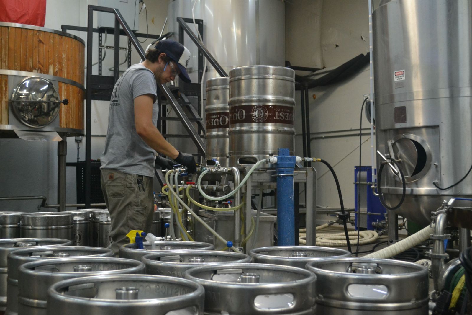 The Brewers Association puts the total economic impact of the craft beer industry in South Carolina at $650 million in 2017, which is 28th among states in terms of dollars, but 49th in impact per capita. Quest Brewing in Greenville is one of those craft brewers. (Photo/Ross Norton)