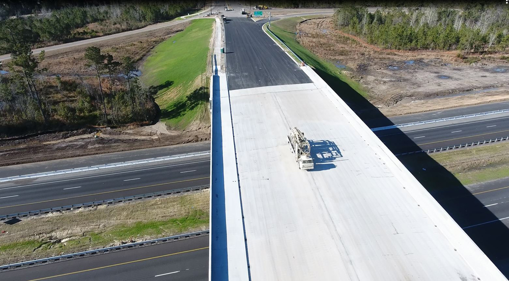 Construction continues on the Nexton Parkway Interchange along Interstate 26 in Summerville. (Photo/Provided)