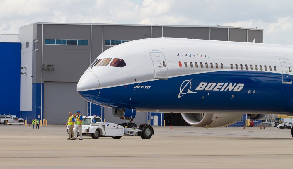The 787-10 Dreamliner is the largest in the company's family of 787s. (Photo/Kim McManus)