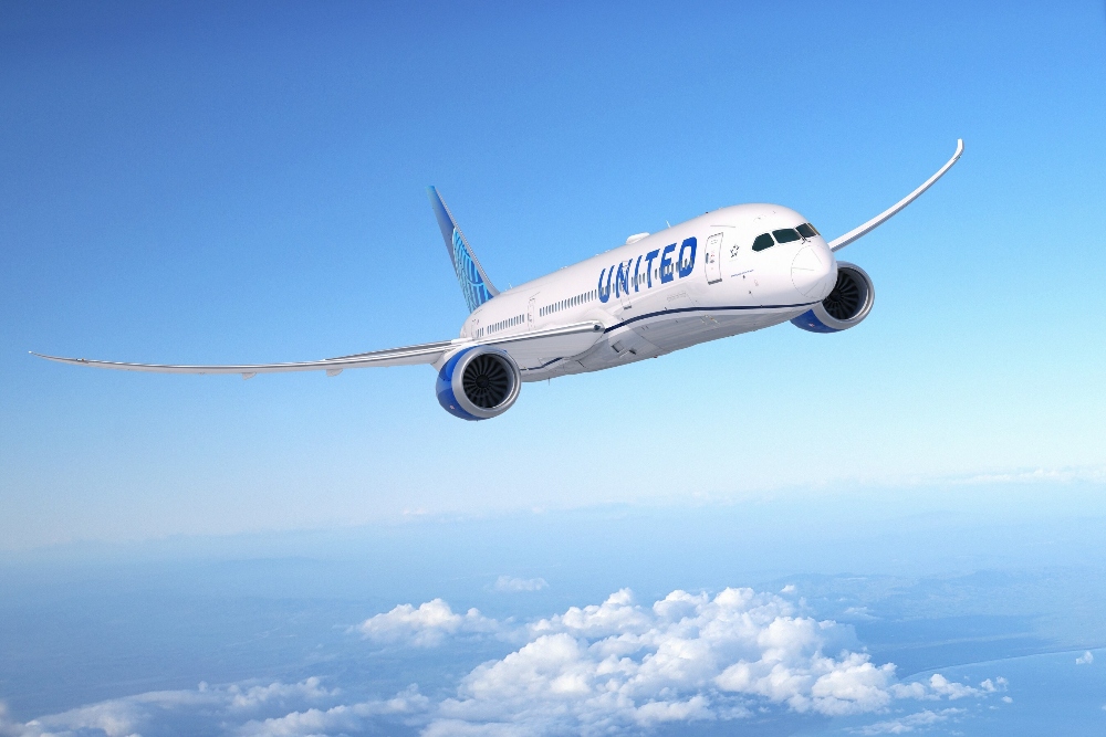 United Airlines last year ordered 100 Boeing 787s with an option for 100 more. Not the company has exercised that option for 50 more. (Photo/Boeing)