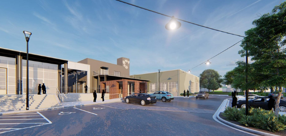 Located at 711 W. Washington St. in downtown Greenville, Borden will have 125 on-site parking spaces ‰ÛÓ exclusive to the project and free of charge to occupants and guests ‰ÛÓ and is also located in an Opportunity Zone. (Rendering/The Furman Co.)