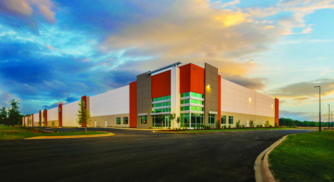 Smith Farms Industrial Park, a 450-acres multi-building speculative industrial development in Greer, broke ground on this building in September 2021. The park adds 1.1 million square feet of warehousing space to the Upstate‰Ûªs inventory. (Photo/Provided)