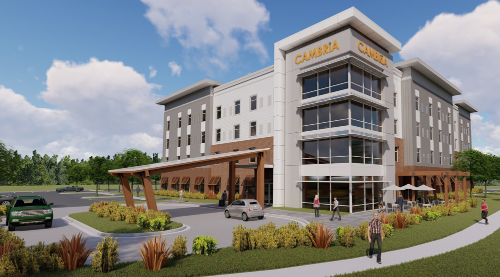 The 95-room Cambria Hotel Summerville-Charleston has opened in Nexton Town Center in Summerville. (Photo/provided)