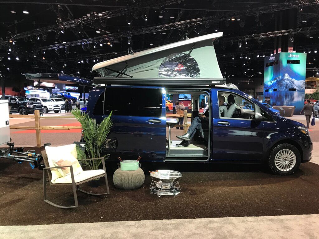 Driverge Vehicle Innovations, a commercial van upfit company that specializes in wheelchair transportation and accessible taxis, plans to expand its Charleston County operations and create more than a dozen jobs. Earlier this year, the company presented a pop-up camper with Mercedes-Benz Vans at the Chicago Autoshow. (Photo/Provided)
