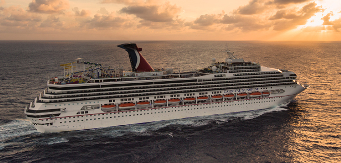 The Carnival Sunshine is homeported at the Columbus Street Terminal and will remain docked there until at least May 11. (Photo/Provided)