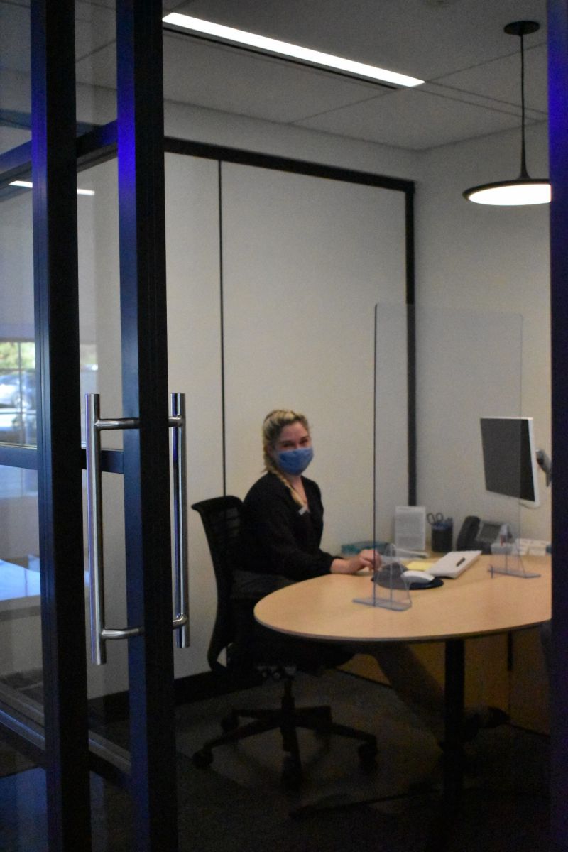 Chase bankers can meet with clients both in-office and virtually. (Photo/Molly Hulsey)