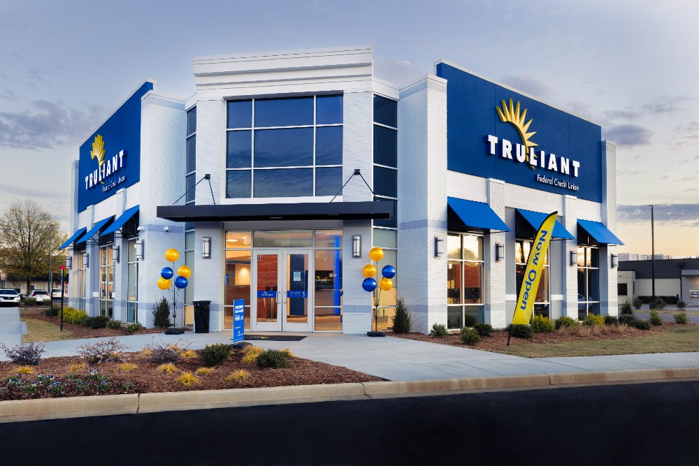 Truliant Federal Credit Union's Cherrydale Point location opened last year in Greenville, part of the credit union's growth plans in the Upstate. (Photo/Provided)