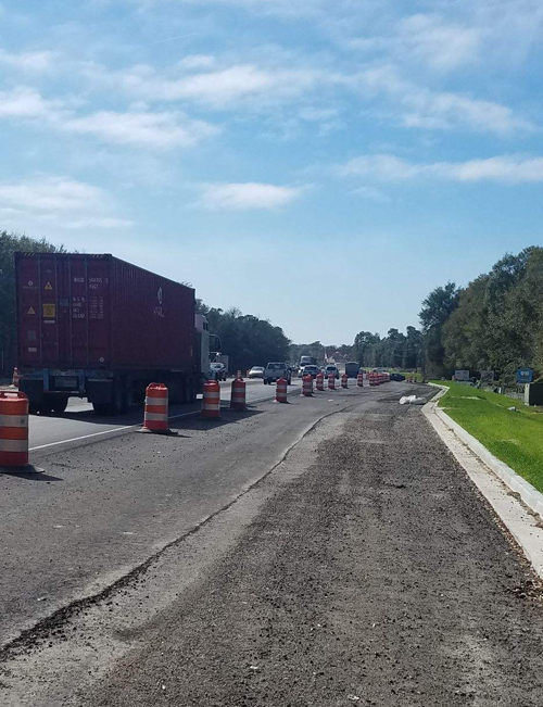 Widening work is underway on Clements Ferry Road in Berkeley County. Officials said it should help alleviate congestion in the area. (Photo/Provided)