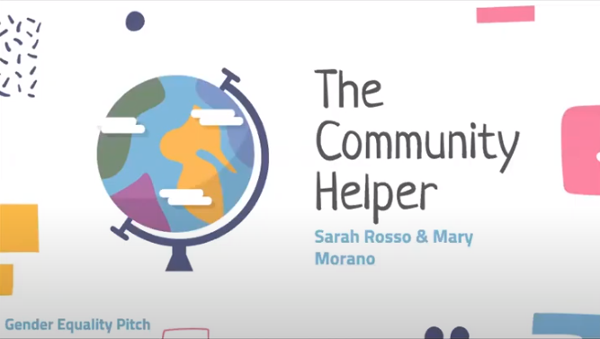 The Community Helper was the winning conceptual appat the College of Charleston's Gender Equality Pitch Competition late last month.