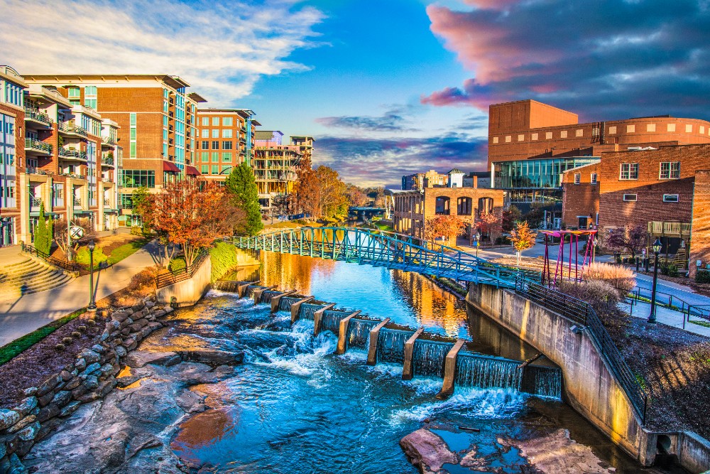 The New York Times has named Greenville among its top travel destinations in the world for 2023. (DepositPhotos)