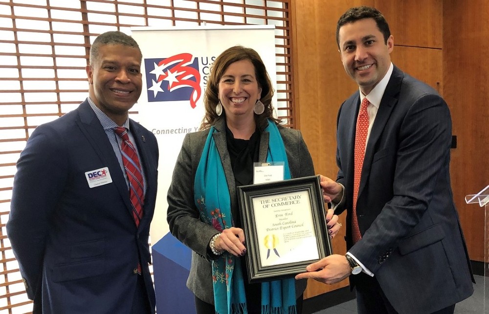 Erin Ford receives nomination to S.C. District Export Council