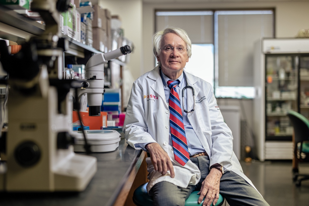 Dr. Larry Gluck has endowed a position that will blend the scientist and caregiver for cancer treatment and care. (Photo/Provided)
