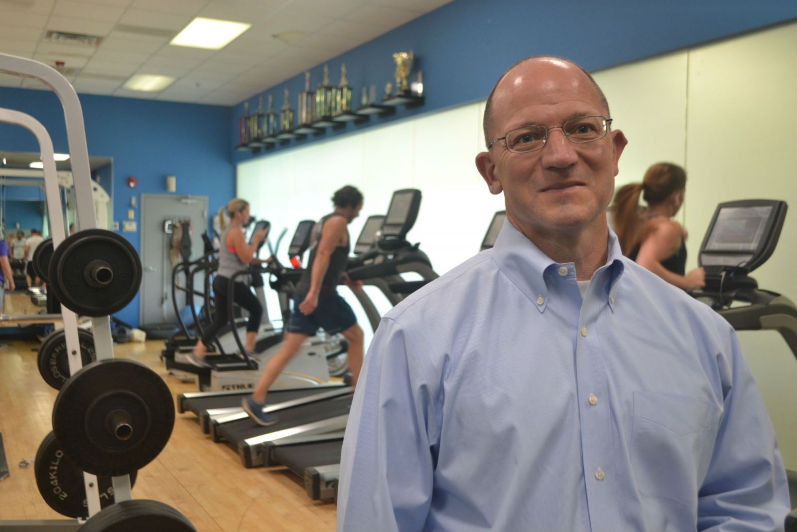John Harvey, vice president of worldwide human resources for ScanSource, said his company's approach to wellness is a holistic one. (Photo/Teresa Cutlip)