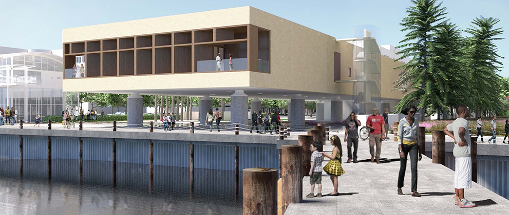 Construction on the International African American Museum is expected to start in the next few months, with a formal groundbreaking ceremony potentially scheduled for October. (Rendering/Provided)