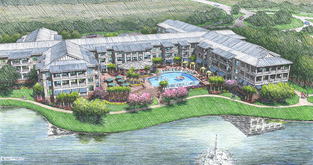 Kiawah Partners is working with Big Rock Partners, a real estate investment management and development firm, to build a yet-unnamed 200-unit senior living community near Kiawah Island. (Rendering/Kiawah Partners)