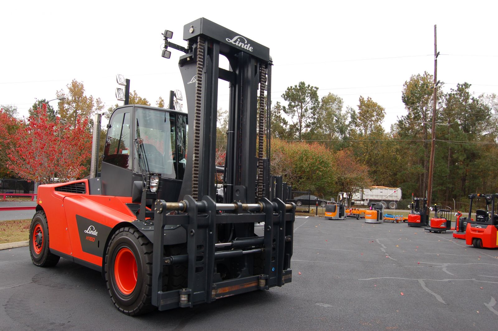 Kion North America, a manufacturer and supplier of materials handling forklifts and industrial trucks, is headquartered in Summerville. (Photo/Andy Owens)