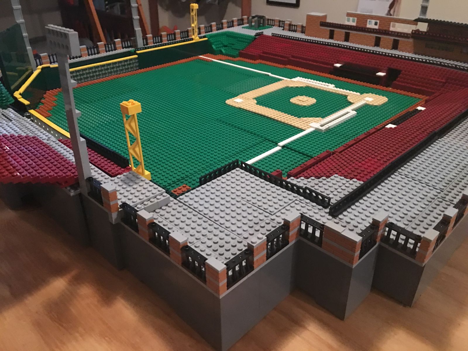 A Lego replica of USC's Founders Park. (Photo/Provided)