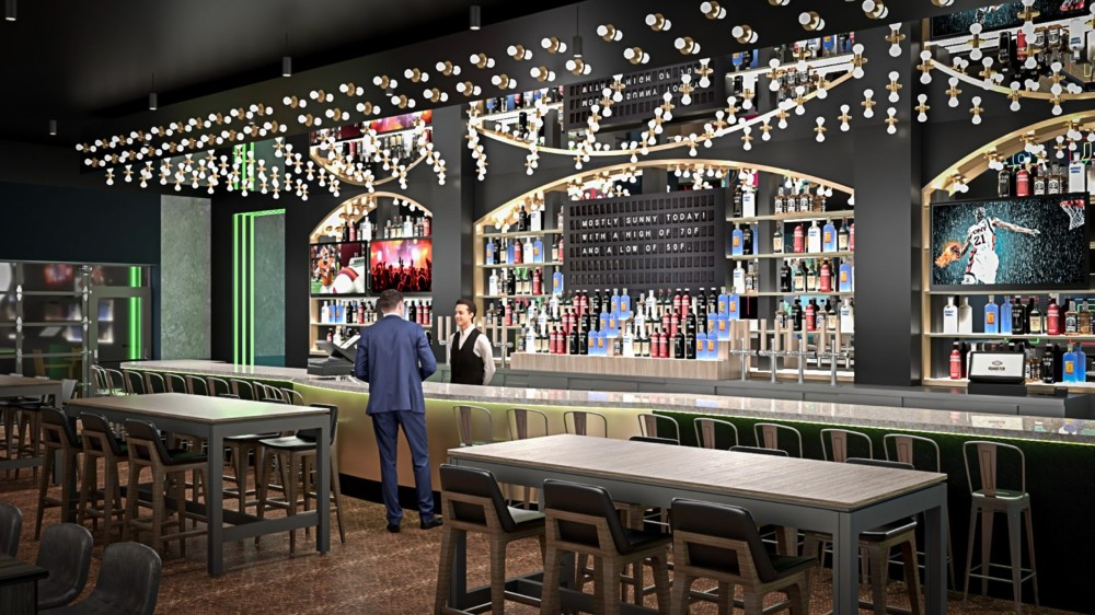 MIX will combine dining and entertainment in a concept the company calls "eatertainment." (Image/Provided)