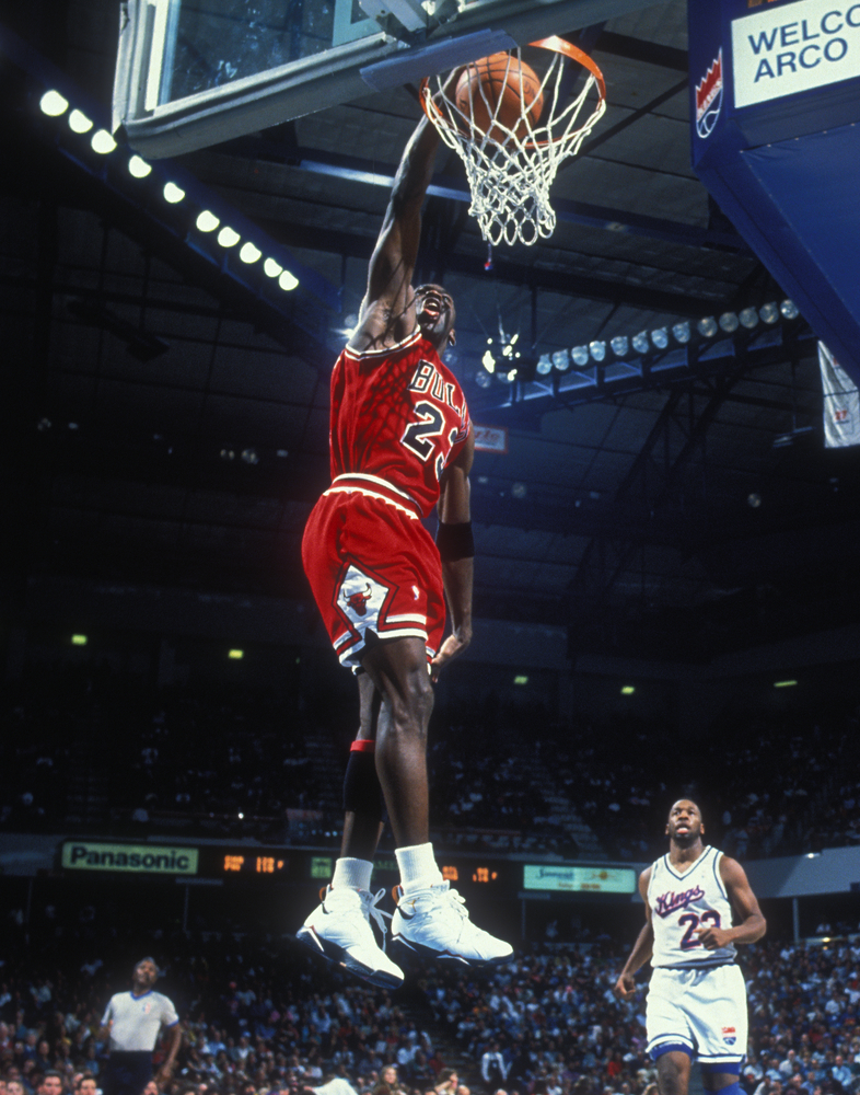Yes, that Michael Jordan. (Photo/File)