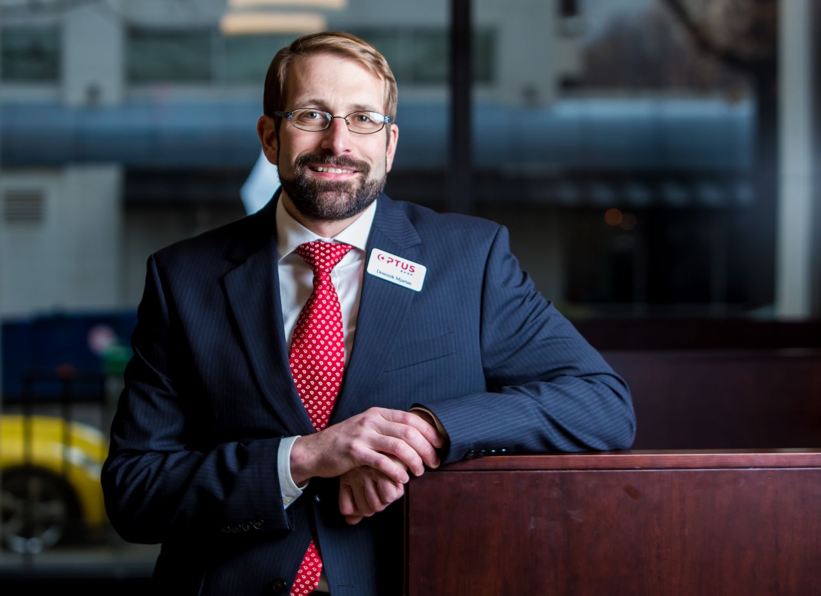 Dominik Mjartan, president and CEO of Optus Bank, has overseen the bank's turnaround since assuming his leadership role in September 2017. (Photo/Jeff Blake/www.JeffBlakePhoto.com)