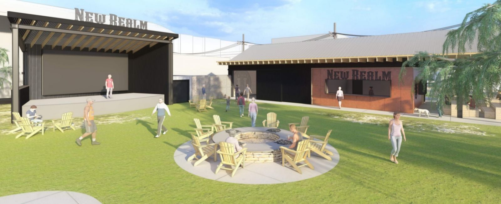 The New Realm Brewing Co. Greenville facility will be the brewery‰Ûªs fourth location. (Rendering/Provided)