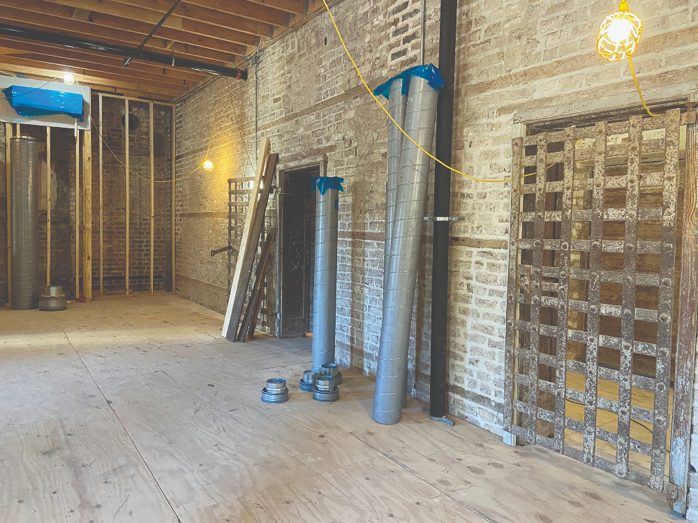 The entire third floor of Old Charleston Jail will be event space while Bulldog Tours will provide tours of the first floor of the 1802 structure. (Photo/Jenny Peterson)