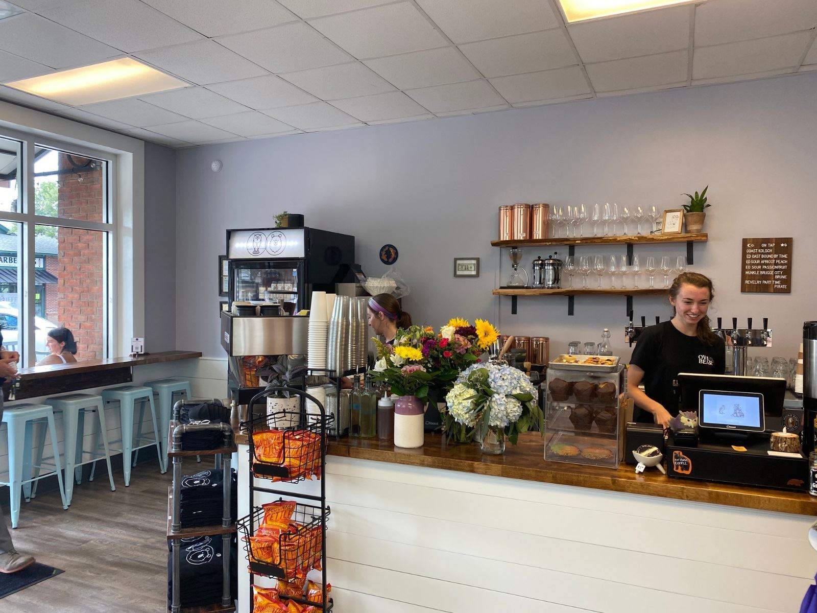 Marshall Tyers and Sarah Reuters have opened the Owlbear Cafe, the first gaming cafe in Mount Pleasant. (Photo/Provided)