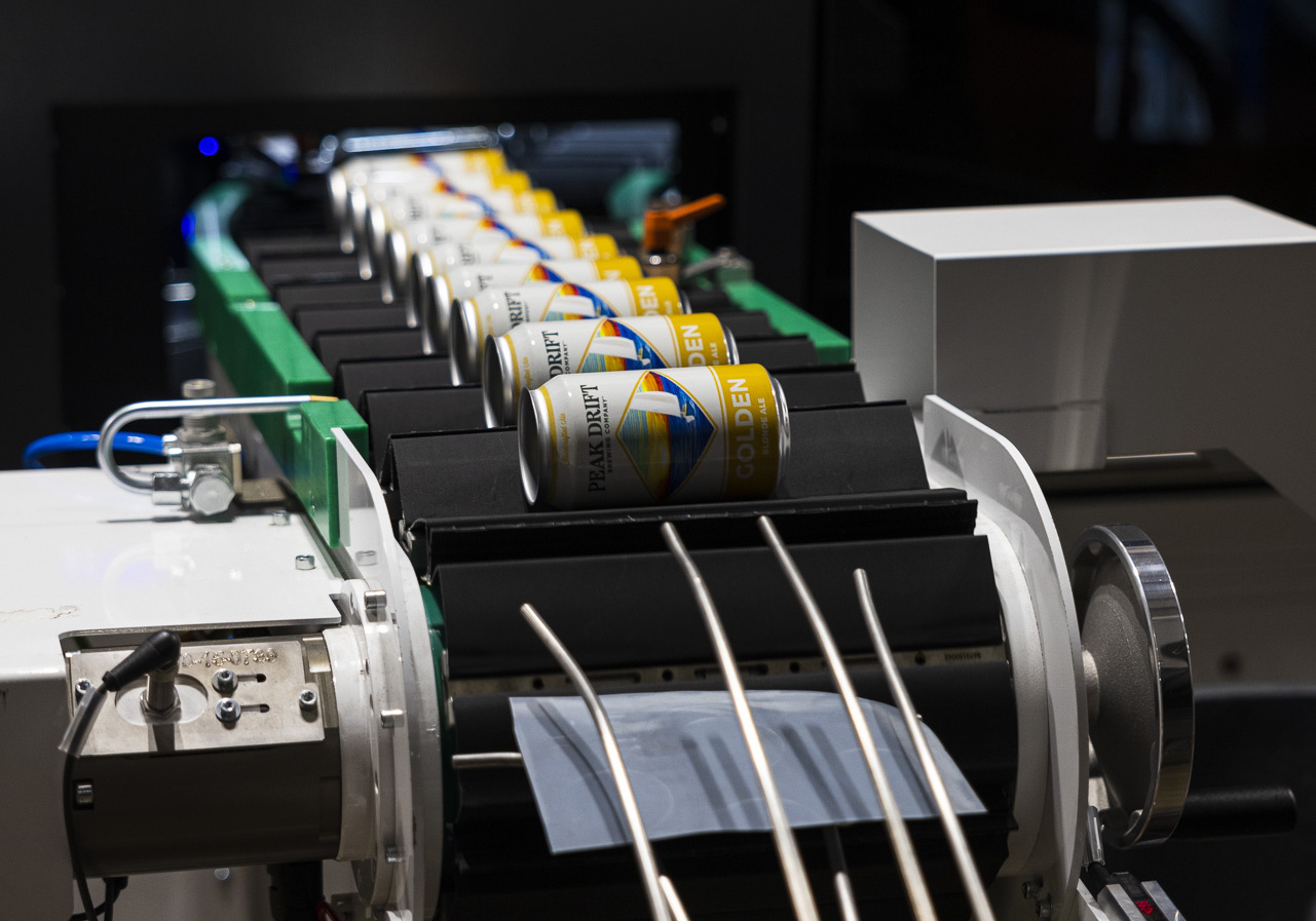 Equipped with the cutting-edge Hinterkopf digital can printer, which is currently the only one of its kind in the Southeast, Peak Drift can achieve printing speeds of up to 350 cans per minute, ensuring efficient production. (Photo/Provided)