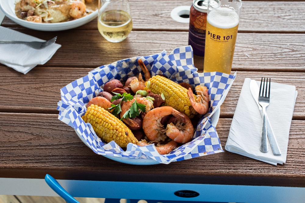 Pier 101 at Folly Beach is one of the Restaurant Week participants. (Photo/Andrew Cebulka)
