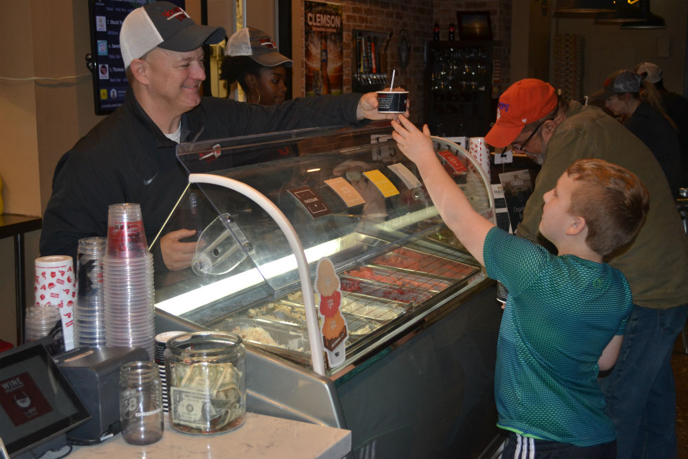 Clemson franchise owner Doug Zirbel said Your Pie has been a hit in the college town. (Photo/Ross Norton)