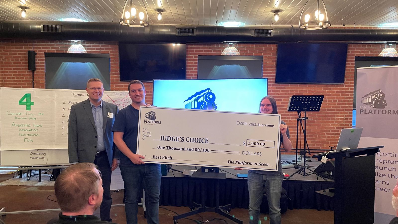 Falcodrin won the program's Fourth Cohort pitch contest in 2021. (Photo/Provided)