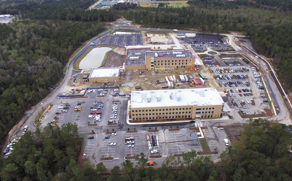 The office building is part of the new Roper St. Francis Berkeley County Hospital campus, which will include the county??s first hospital in 40 years. A hospital in Moncks Corner closed in the 1970s. (Photo/Roper St. Francis Healthcare)