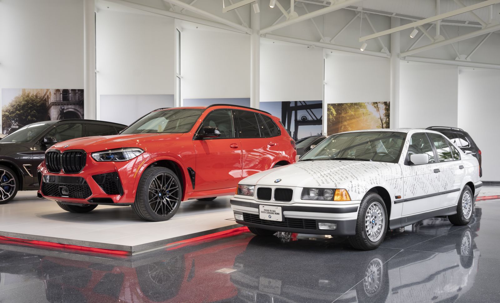The milestone U.S.-made BMW is a red X5 M Competition with a 617-horsepower engine. (Photo/Provided)