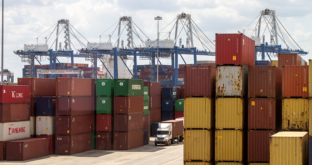 Port volumes were up for the first quarter of fiscal 2019, which started in July. (Photo/File)