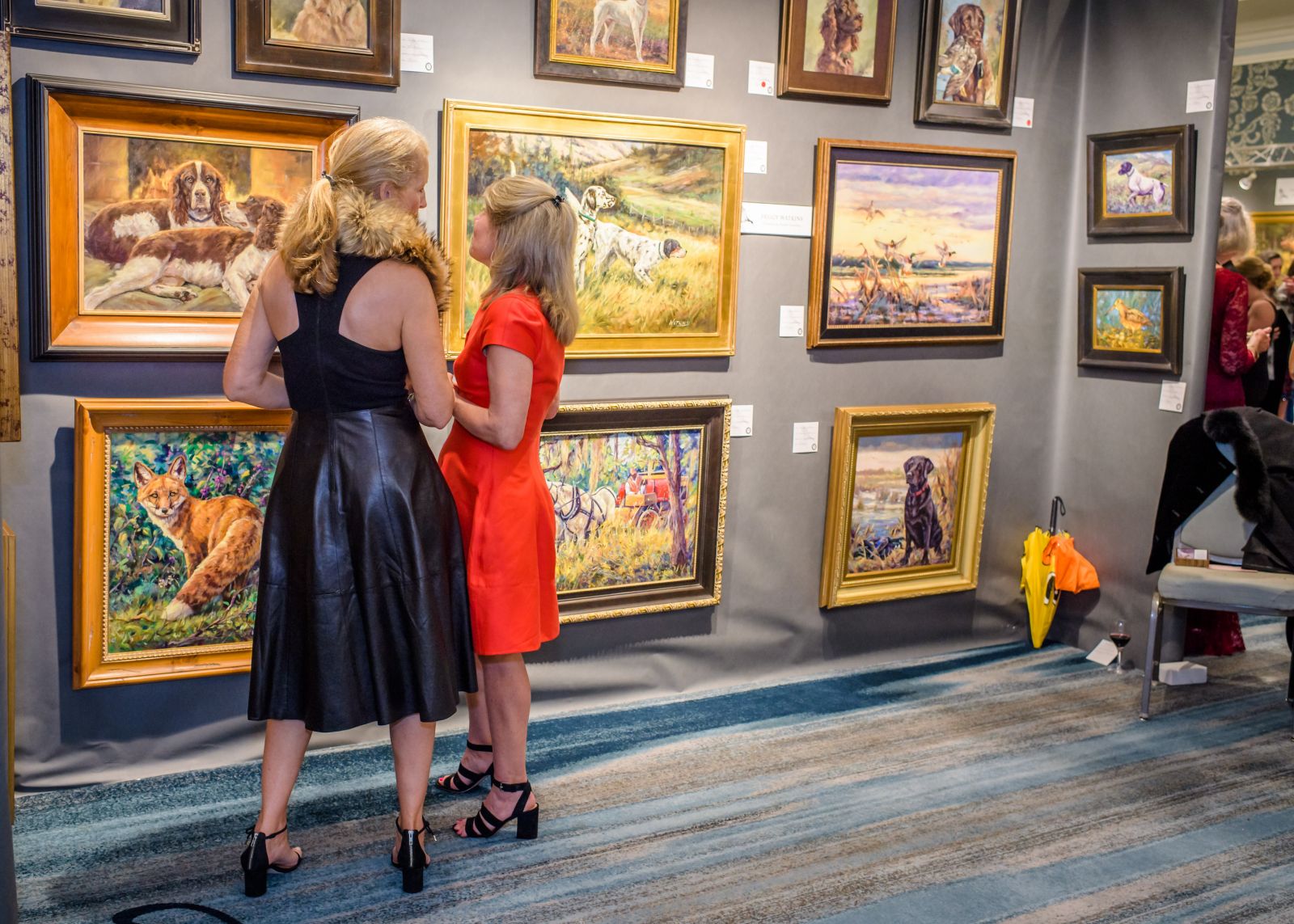 Artists from across the U.S. attend and exhibit at the Southeastern Wildlife Exposition. The expo has been canceled for 2021. (Photo/SEWE)