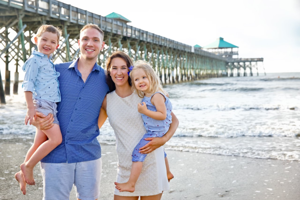 Ian and Jessica Saultz were inspired by their children, Liam and June, to come up with healthy snack alternatives. Their product is now sold nationwide online. (Photo/Provided)
