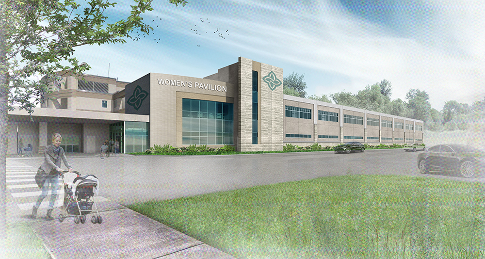 Trident Health will consolidate its obstetric and neonatal services into the new expansion at Summerville Medical Center as of July 9. (Rendering/File)