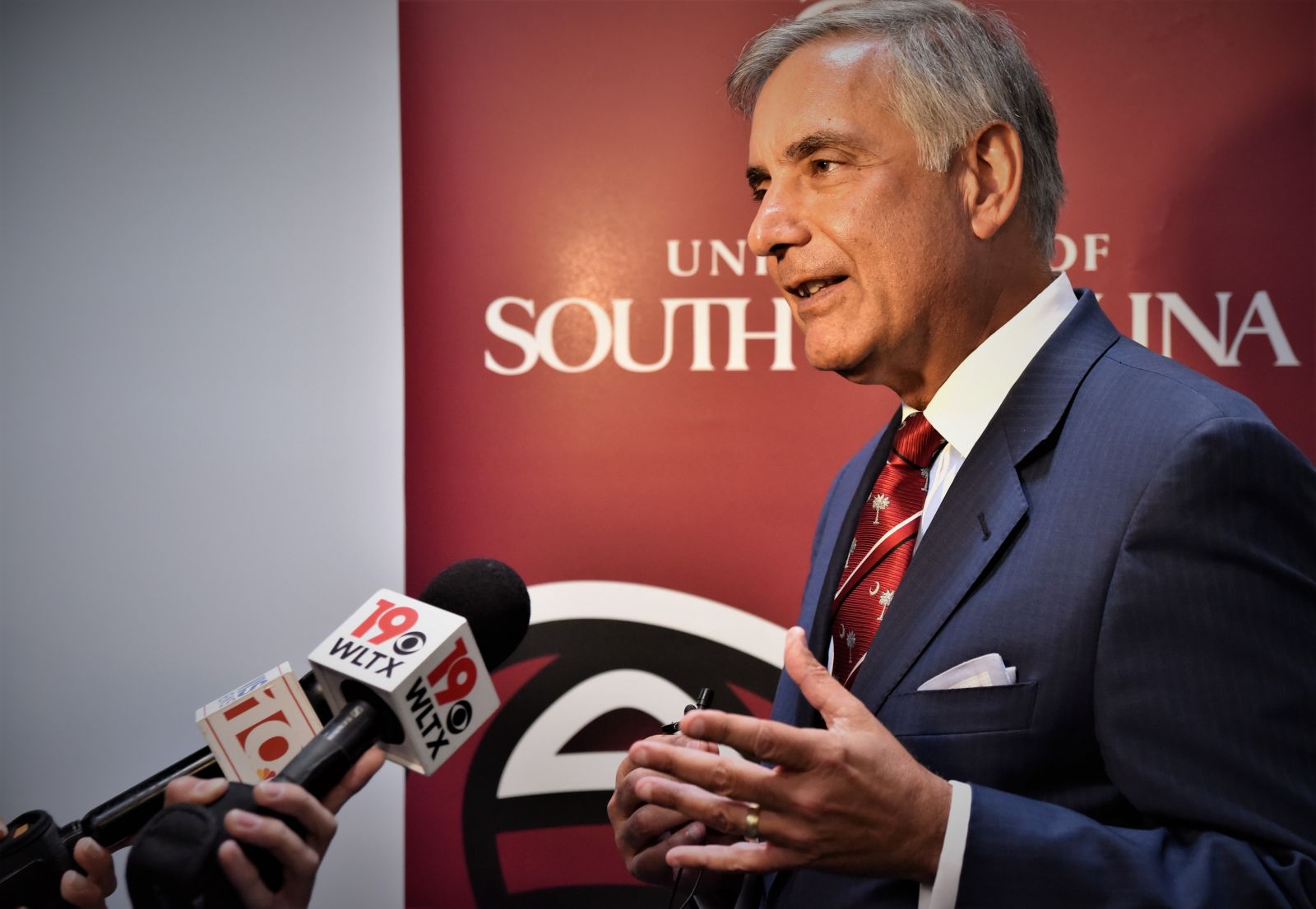 Harris Pastides is retiring as president of the University of South Carolina in August. The process of selecting his replacement has not been a smooth one. (Photo/File)