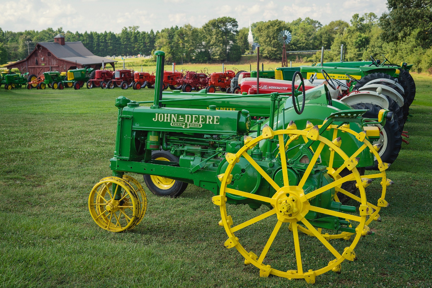 Wilson's donated tractor collection includes models dating back to 1919 valued at up to $40,000 each. (Photo/Provided)