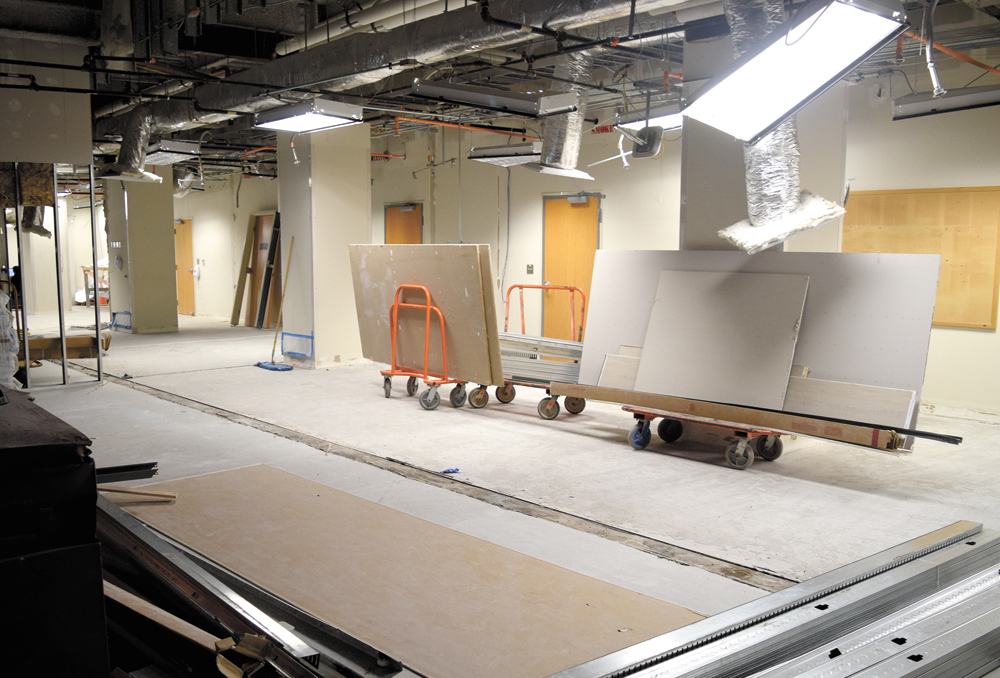 The VA medical center is renovating and expanding its sterile processing services within the hospital. (Photo/Patrick Hoff)