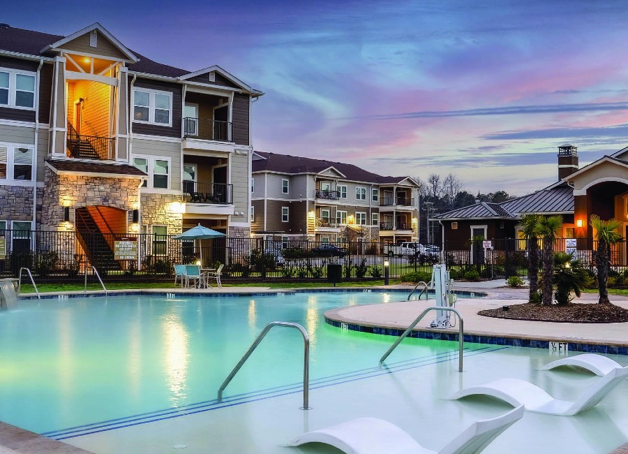 Vantage at Powdersville is a three-story multifamily community off Interstate 85. (Photo/Provided)
