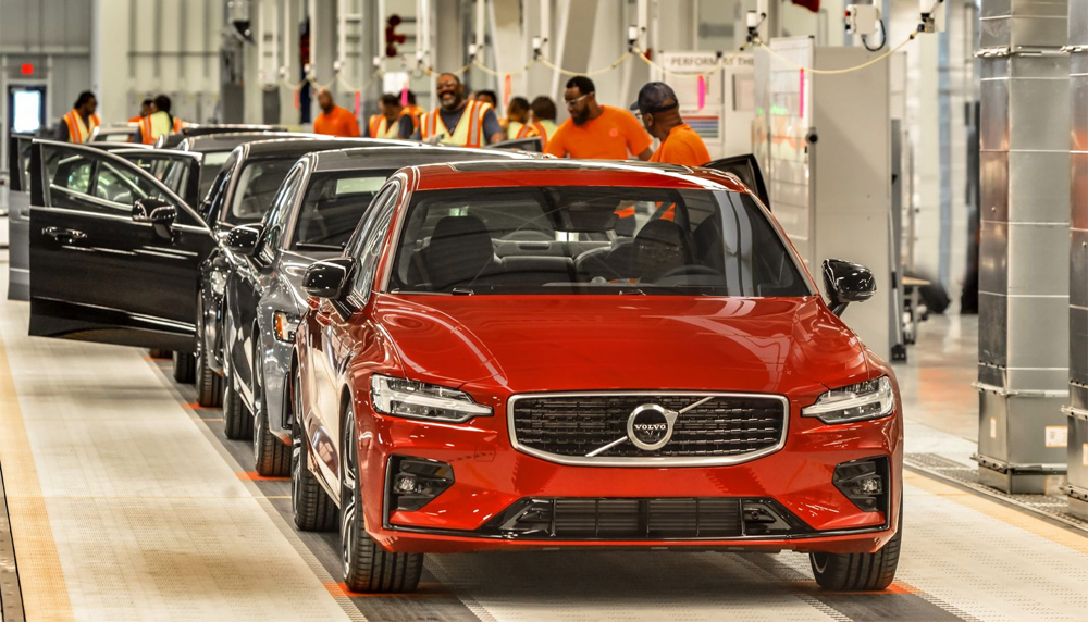 Volvo Cars currently produces about 24 cars an hour at its Berkeley County plant. (Photo/Volvo Cars)