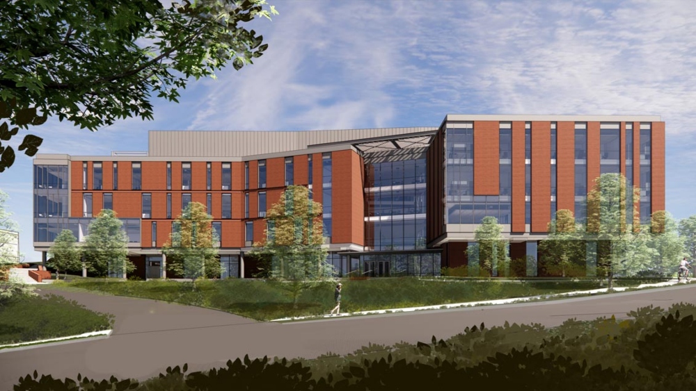 The latest construction project on Clemson University's campus will house programs that the university says will create and train the scientists and engineers who will work in advanced manufacturing, energy and health innovation. (Rendering/Provided by Clemson University)