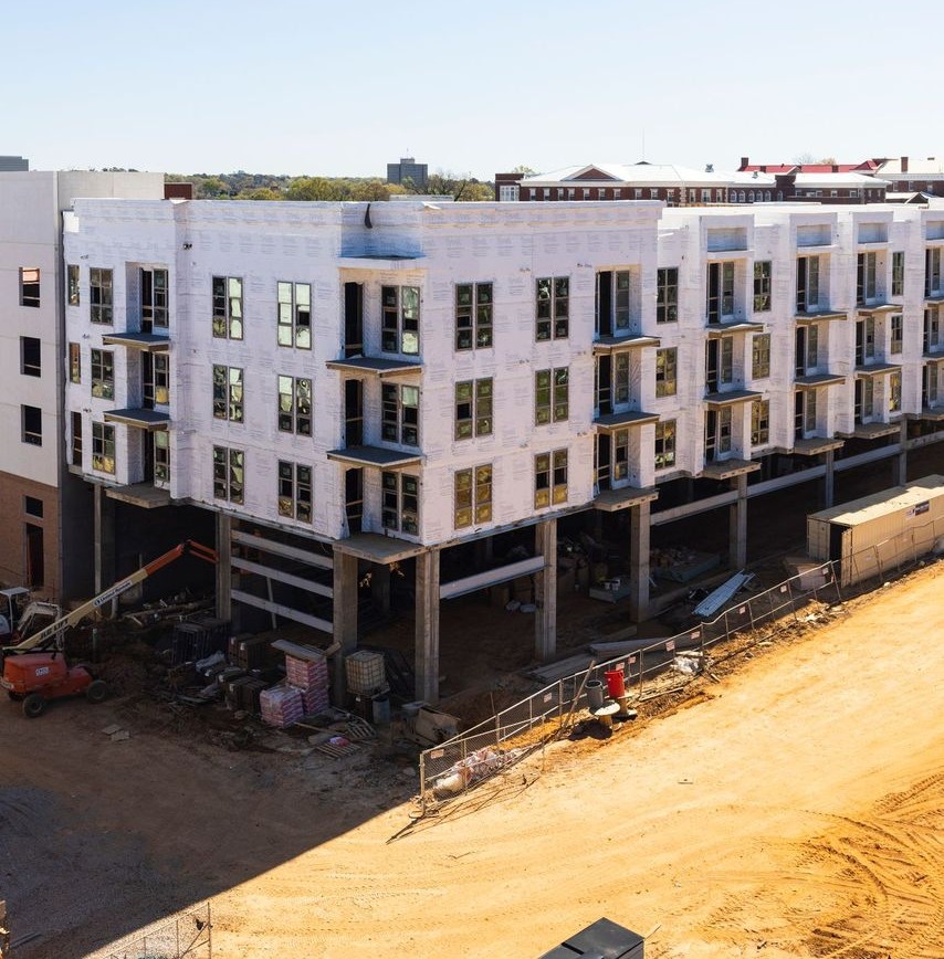 Bennet at BullStreet, currently under construction, will offer 269 luxury apartments along with retail space. (Photo/Provided)