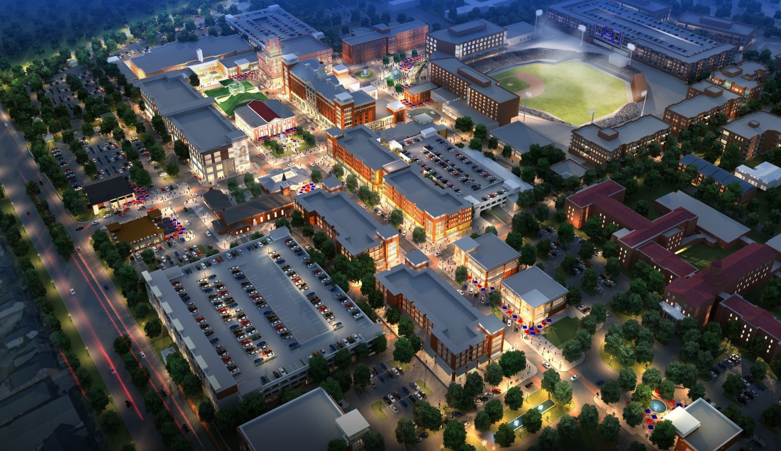 Several projects, including a planned new brewery and the relocation of the University of South Carolina's medical school, have picked up momentum at the 181-acre, mixed-use BullStreet District development. (Rendering/File)
